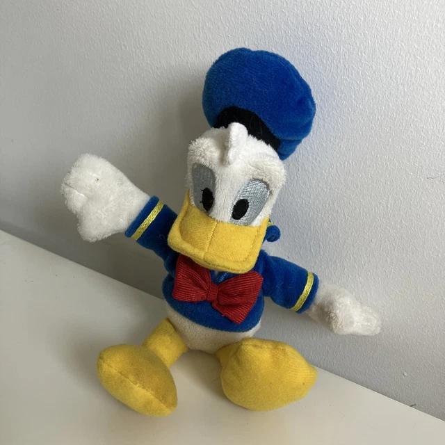 DISNEY JUNIOR DONALD Duck Mini Plush From Mickey Mouse Club House Posh ...
