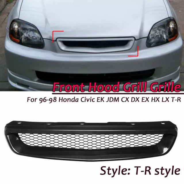 Sport Grill Kühlergrill für 1996-1998 Honda Civic EK JDM CX DX EX HX LX T-R