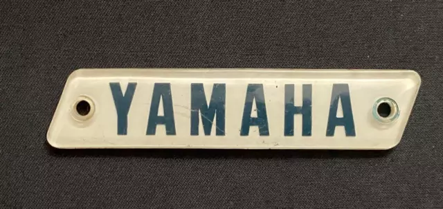 Yamaha Motorradverkleidung Seitenwand Tankabzeichen Vintage Emblem Abzeichen Motiv