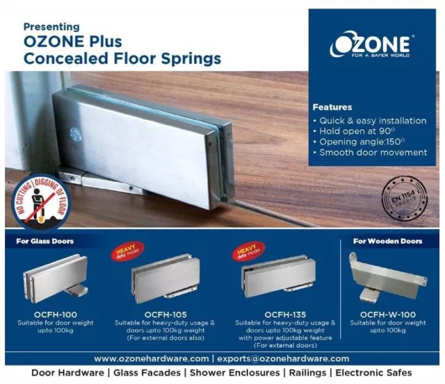 Hydraulic pivot hinge for all glass doors and frameless shower doors