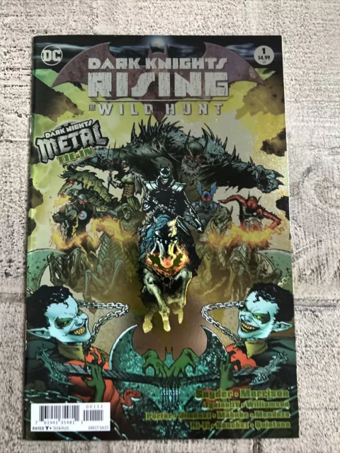 DC COMICS Dark Nights Metal Dark Knights Rising The Wild Hunt #1