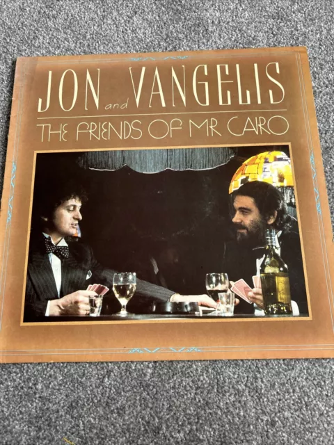 Jon and Vangelis - The Friends Of Mr Cairo - 1981 Vinyl LP Album