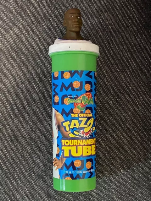 Michael Jordan Space Jam Tazo The Official Tournament Tube Looney Tunes 1996