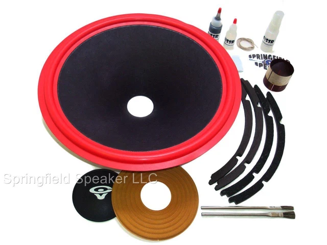 Kit Recone Per Woofer Cerwin Vega ATW-15 4 Ohm - Cono A Costine, Ricambio Brew City Audio