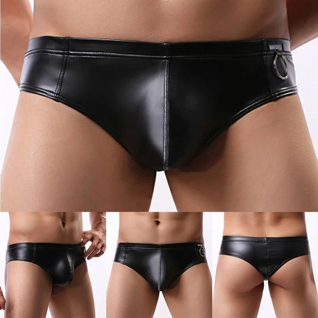 Short Boxer In Pelle In Pvc Uomini Cavallo Aperto, Wetlook, Senza Cavallo, Mutandine In Lattice, Biancheria Intima Fetish Da 14,45 € | DHgate - Foto 12