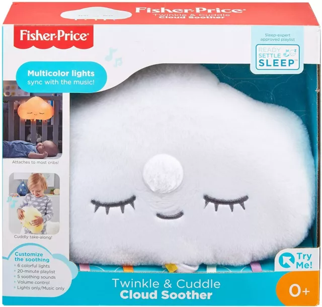 Fisher Price Twinkle & Cuddle Cloud Soother GJD44 Brand NEW & Boxed