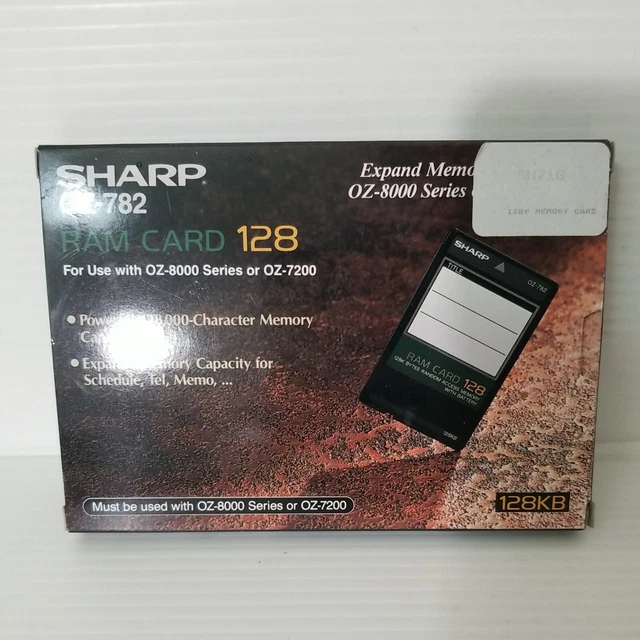 Sharp OZ-782 Ram Card 128 for OZ-8000 or OZ-7200