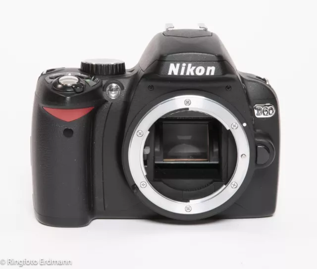 Nikon D60 10.2MP Digitalkamera, Gehäuse, gebraucht, vom Nikon Pro Handel