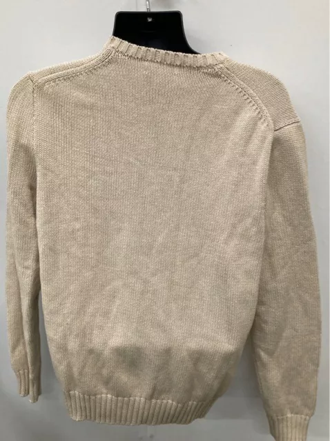 POLO RALPH LAUREN Men Brown Sweater Sz L $24.99 - PicClick