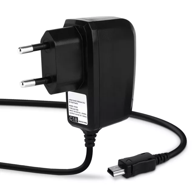 Chargeur pour Logitech Harmony One Harmony 720 Harmony 720 Pro 1A noir 1.4m