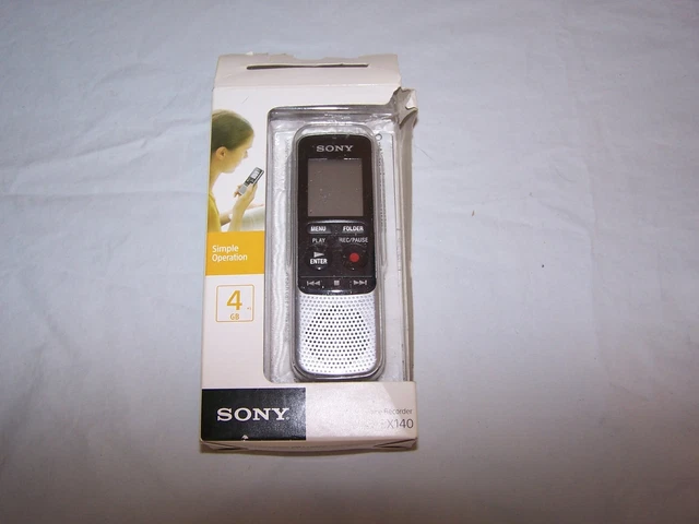 Sony ICD-BX140 4GB Digital Voice Recorder