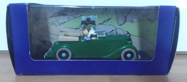 LES VOITURES DE Tintin 1/24ème n° 12 L'auto-mitrailleuse de L'oreille