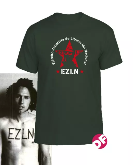 T-shirt EZLN Zapatiste Rage Against the Machine RATM Zack de la Rocha NEUF 3