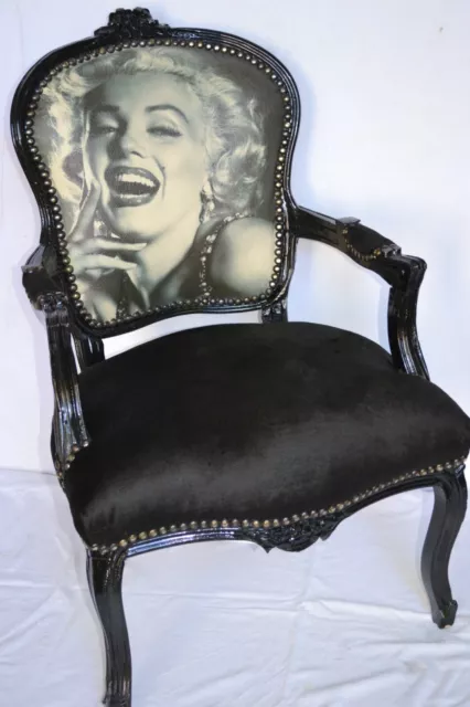 Fauteuil de style Louis XV Marylin