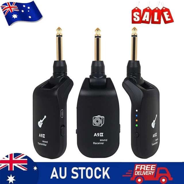 Guitar System Wireless Transmitter Universal Plug 20Hz-20kHz 6.35mm，ABS