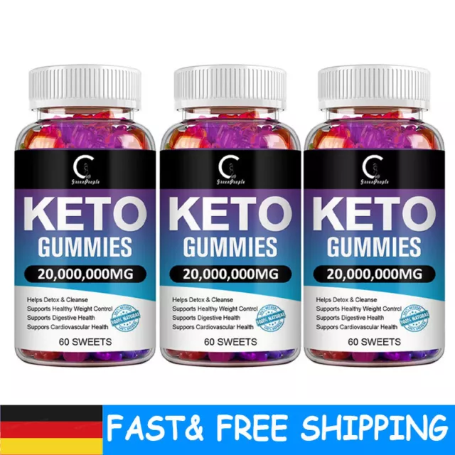 180 Gummibärchen. Diät, Ketose, Keto Fettverbrenner Weight Loss 200,000,000mg