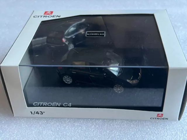 NOREV Citroën C4 Noir 1/43 Voiture Miniature Collection