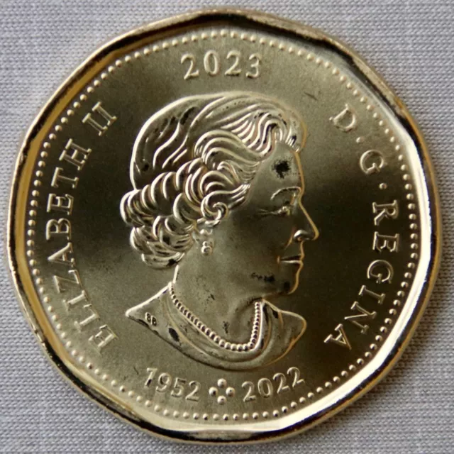 NEW*CANADA / KANADA_1 Dollar 2023_Circulation Coin_Queen Elizabeth II._lose_unc