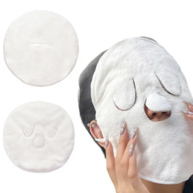 Asciugamano di cotone Maschera per asciugamano viso Strumento per il trucco