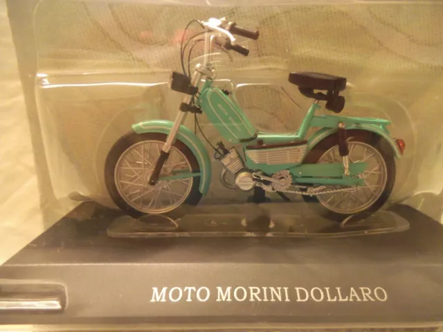 Cyclomoteur Moto Morini Dollaro 1/18e DeAgostini en boite neuf