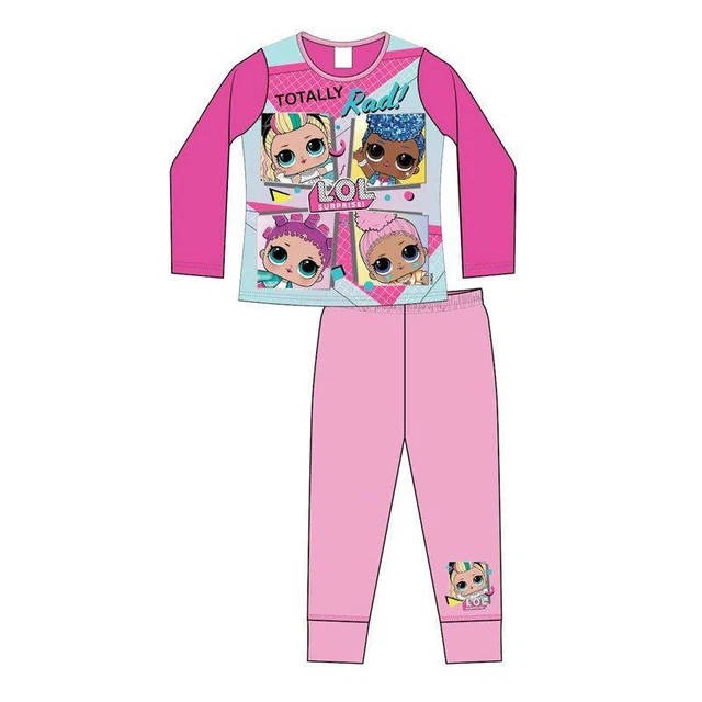 LOL SURPRISE GIRLS Totally Rad Nightwear Pyjama Set Age 4 10 Years