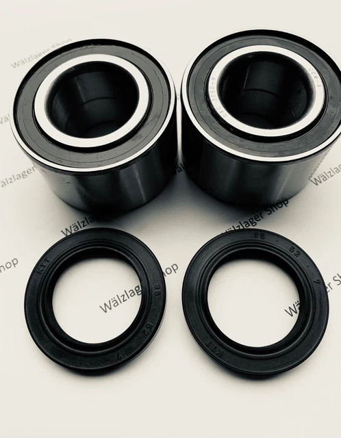 SECURA Radlager 2er Set - Vorderradlager Für Eurocraft MT8 Rasentraktor