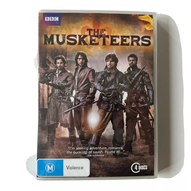 The Musketeers season 1 DVD Region 4 Brand New & Sealed