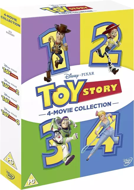 Toy Story 1-4 Collection DVD 2