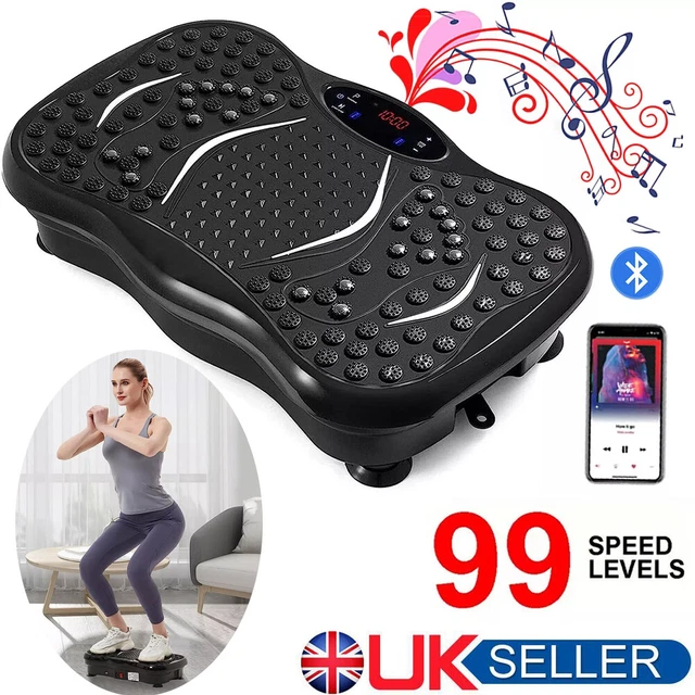 VIBRATION PLATE POWER Body Shaker Vibrating Machine Massager Platform Exercise 59.99 PicClick UK