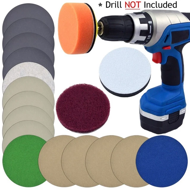 Kit De Polissage Phares Voiture ZCENTER - Restauration Phares Jaunis Et Opaques | Facile à Utiliser | Résultat Pro