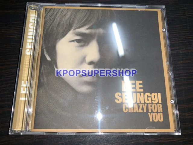Lee Seung Gi 2nd Album Crazy for You CD Great Condition OOP Booklet