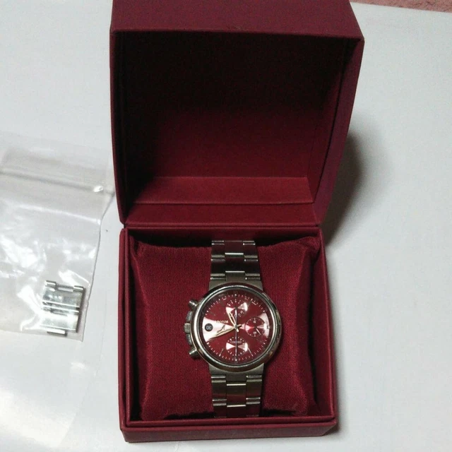 SEIKO TOYOTA F1 Quartz Men S Watch Cal 7t92 Red Dial