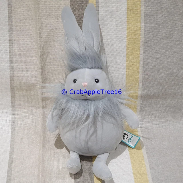 Stuffed Silver Rabbit JELLYCAT SILVER FLUMPET Bunny Rabbit Soft Toy Plush BNWT NEW D141 £24. ...