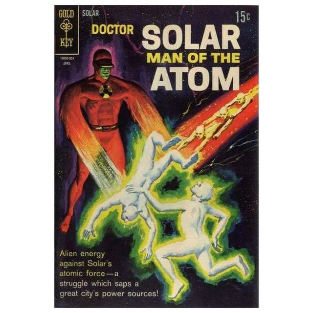 Doctor Solar: Man of the Atom (1962 series) #27 in VF minus. Gold Key comics [b%