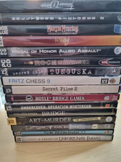 Job Lot PC Games/CD rom