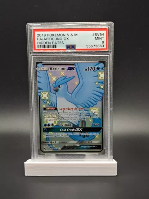 Articuno GX Full Art Shiny Holo Hidden Fates Pokemon Card SV54/SV94