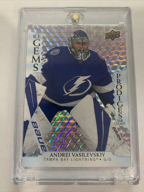 Ice Egms 2023-24 UD TIM Hortons Ice Gems Andrei Vasilevskiy Ssp Insert # Ig6 EUR ...
