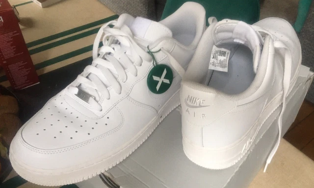 NIKE AIR FORCE 1 Blanche Taille 47 EUR 75 90 PicClick FR