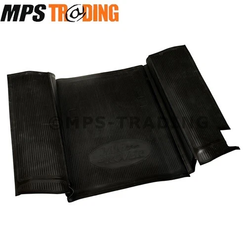 Land Rover Rear Rubber Map LAND ROVER DEFENDER 90 TD5 TDCI Loadspace Rear Rubber Mat GENUINE ...
