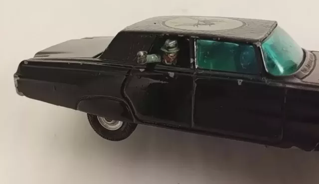 Vintage Corgi 268 Green Hornets Black Beauty Diecast Model Car With Figures. 2