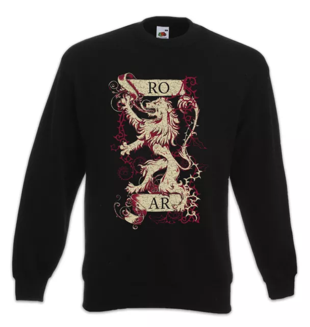 Roar Lion Sweatshirt Pullover Game of House Lannister Sign Symbol Logo Thrones