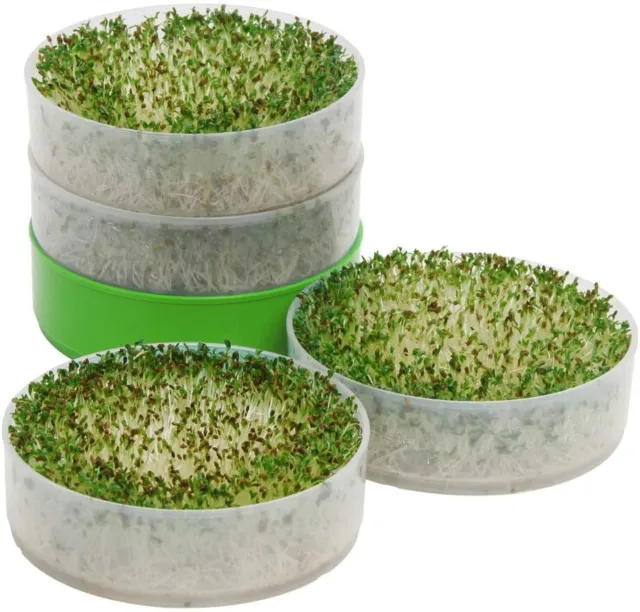 Kitchen Crop VKP1200 Time for Treats Seed Sprouter 6" Diameter Trays,