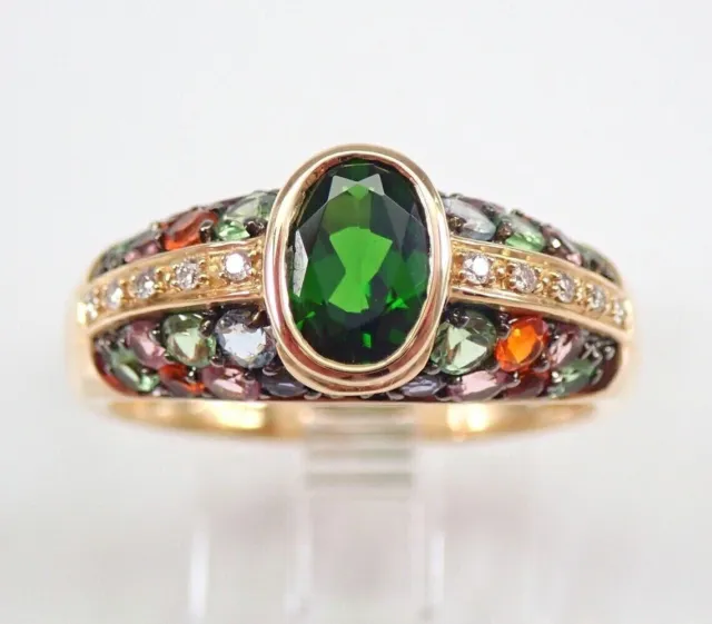 3Ct Oval Lab Created Emerald Women's Vintage Wedding Ring 14K Yellow Gold Plated