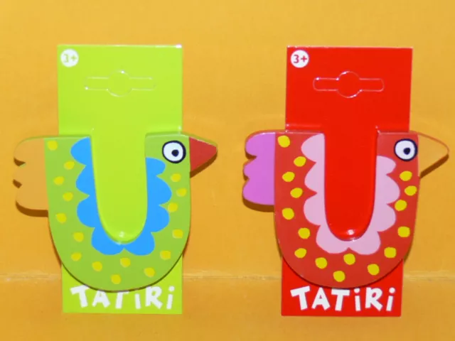 Tatiri - Holzbuchstabe Buchstabe "U" - mehrfarbig - Neu -