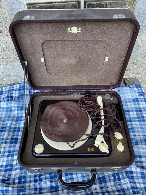 ANCIEN TOURNE DISQUE TEPPAZ Bi Balad Dans Son Jus. Vintage EUR 65,00 - FR