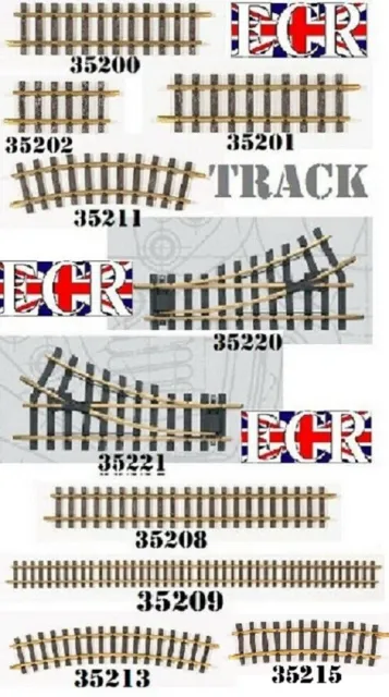 NEW PIKO G SCALE 45mm GAUGE BRASS METAL TRAIN TRACK COMPATIBLE LGB BACHMANN