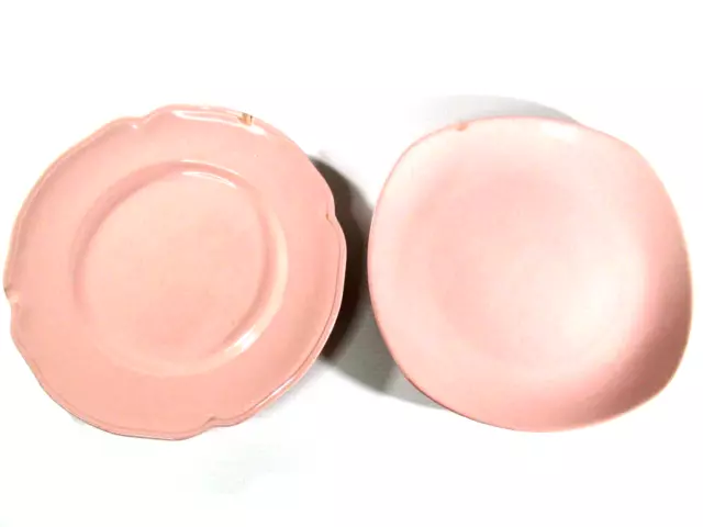 Johnson Bros Side Plates Sovereign Pottery Australia & Gainsborough Pink England