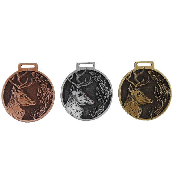 Ciervo Rojo Decoración Medalla Plateado Premio Pämierung 2