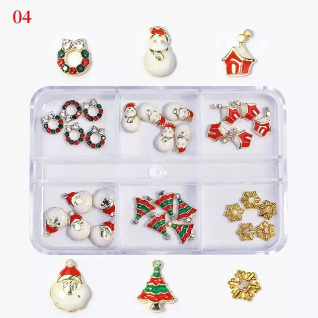 Various Nail Art Decor Butterfly Gold Silver 3D Charms Accessories Bowknot DIY