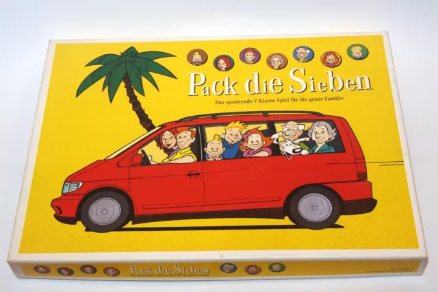 Pack die Sieben | Familien-Spiel | V-Klasse | Mercedes | Ravensburger | 1996